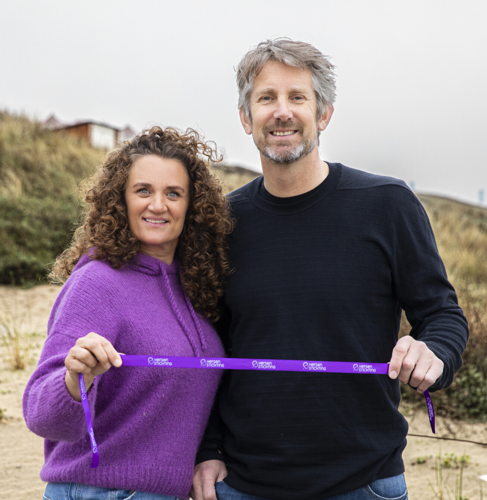 Edwin en Annemarie van der Sar, ambassadeurs Hersenstichting